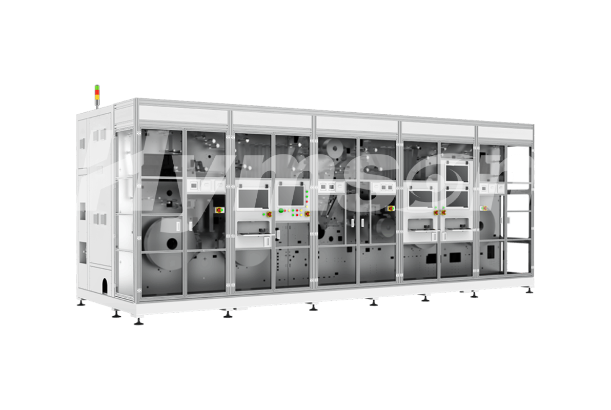 海目星圓柱切卷一體機，鋰電池極片加工的 “效率 + 精度” 雙擔當