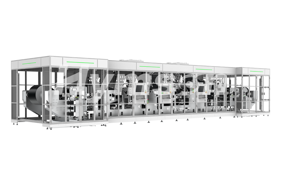海目星寬幅激光清洗機,鋰電池負極片Tab焊接區高精度清洗