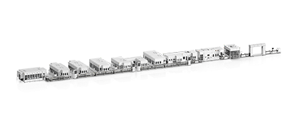 海目星280Ah儲能電芯裝配線“亮劍”