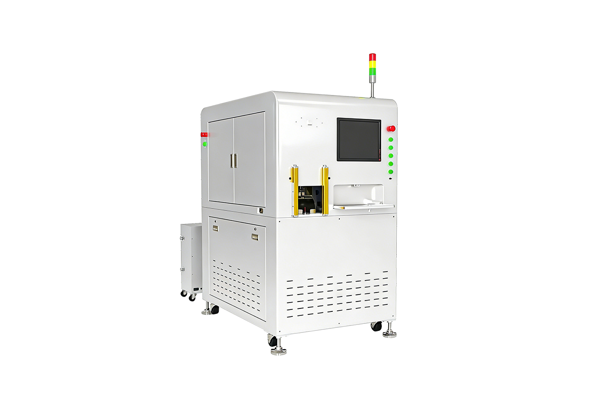 卷對卷自動激光打標(biāo)分切站